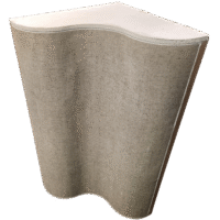 Basfälla med membranbeklädnad