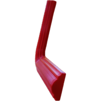 3D-printad rund hörn