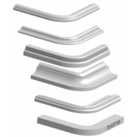 Hörnstycke för gipslist, exempel