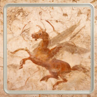 Rainas gipslist på bilden