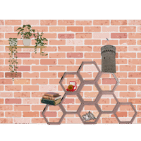 Bikakehylla med föremål