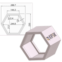 Data för bikakehyllan