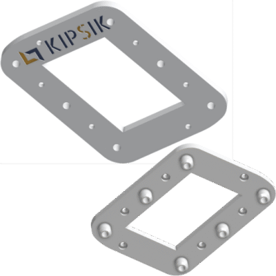 3D 12mm paigaldusklotsid