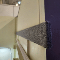 Filtbeklädd gipslist