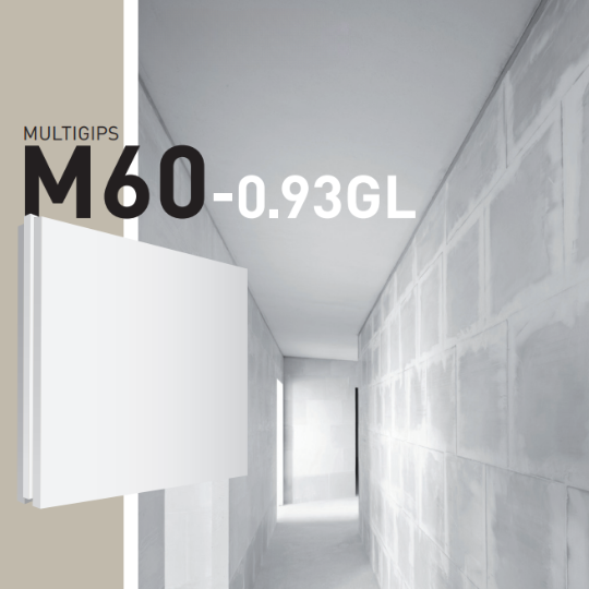 Kergplokk M60-0.93GL, 13.3m² 40tk/alus