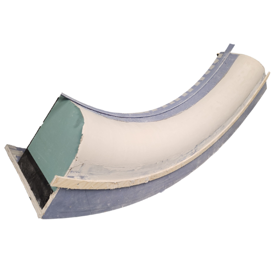 Ring med nyligen applicerat modellgips Ring med nyligen applicerat modellgips