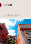 Multigips Väggblock EN